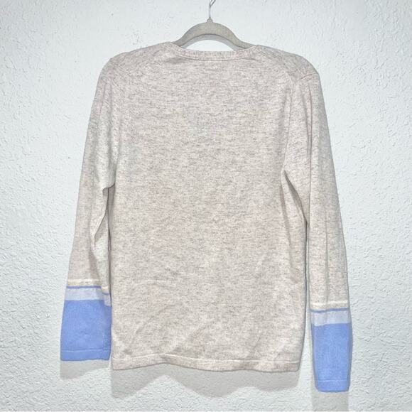 Pure Collection Cashmere VNeck Cardigan Sweater Grey
Blue US 12 Relaxed Fit Soft - Picture 4 of 10